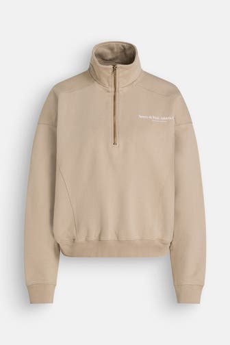 SPORTY & RICH Sweat-Troyer hellbraun