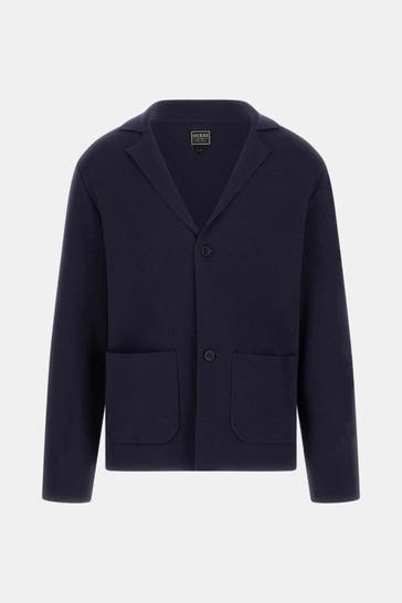 GUESS Strickjacke navy