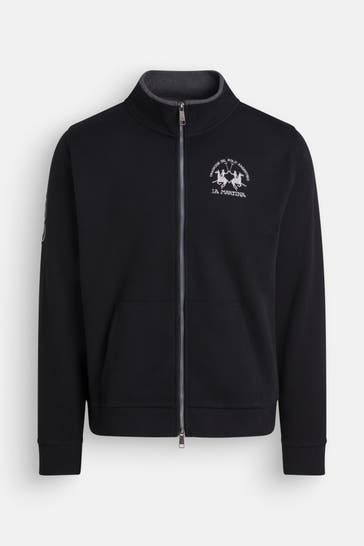 LA MARTINA Sweatjacke schwarz
