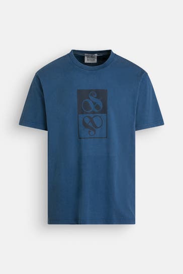 SCOTCH & SODA T-Shirt dunkelblau