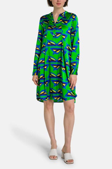 0039 ITALY Seidenmix-Kleid 'Ester' mehrfarbig