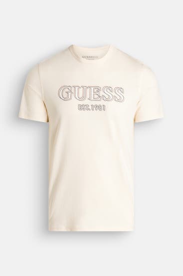 GUESS - T-Shirt creme