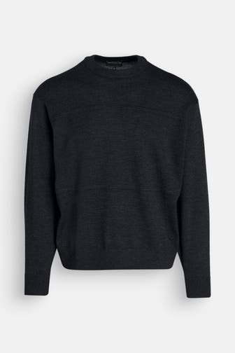 EMPORIO ARMANI Wollpullover nachtblau