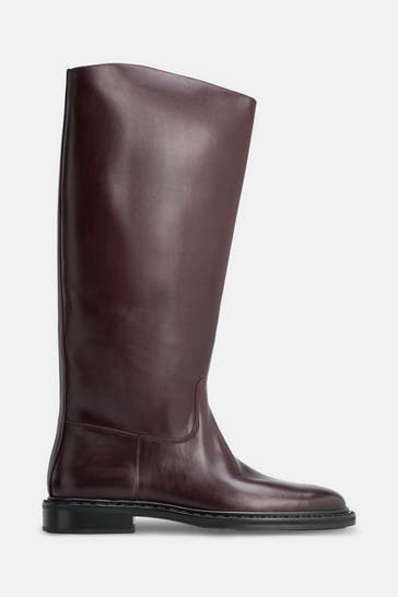 KENNEL & SCHMENGER Lederstiefel 'Amari' bordeaux