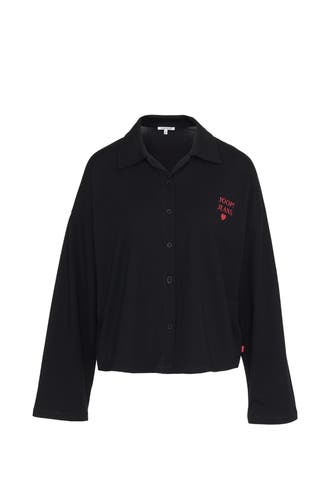 JOOP! Pyjama-Oberteil schwarz