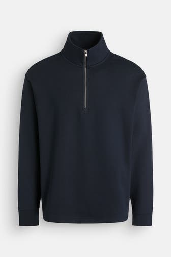 SELECTED Sweat-Troyer dunkelblau