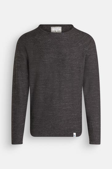 COLOURS & SONS Strickpullover dunkelgrau meliert