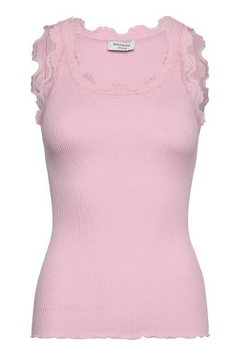 ROSEMUNDE Seidenmix-Top rosa