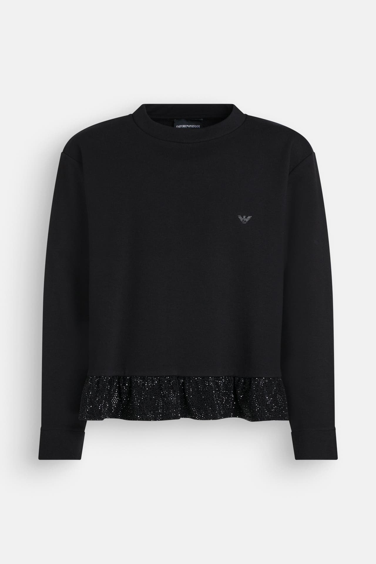EMPORIO ARMANI Sweatshirt 'Felpa' schwarz, Bild 1