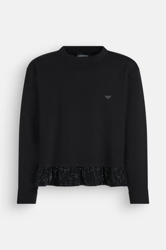 EMPORIO ARMANI Sweatshirt 'Felpa' schwarz