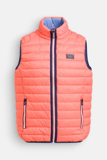 NEW ZEALAND AUCKLAND Steppweste 'Harvey' neonorange