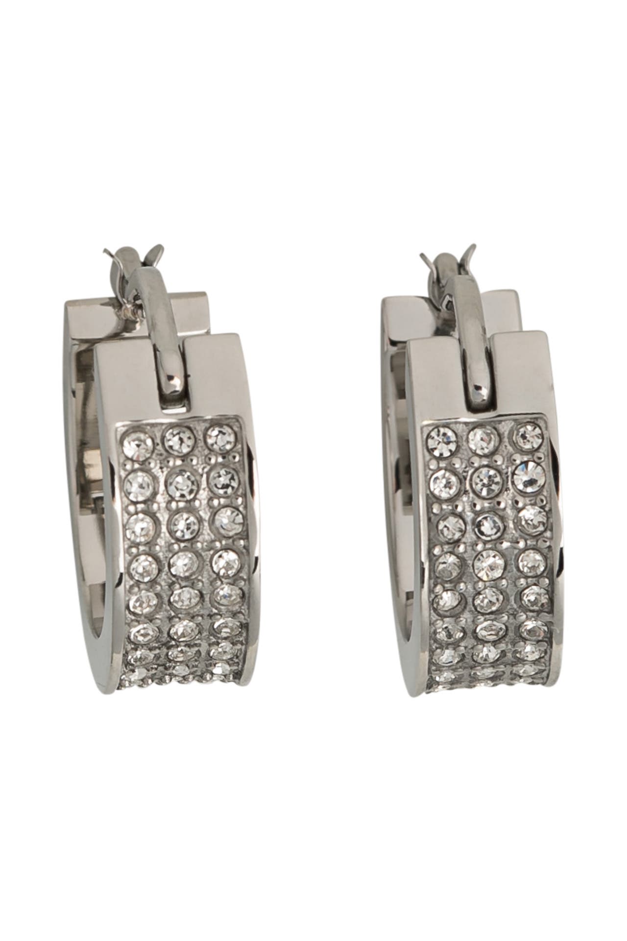 FOSSIL Creolen silber, Bild 1