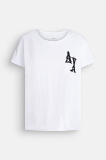 ARMANI EXCHANGE T-Shirt weiß