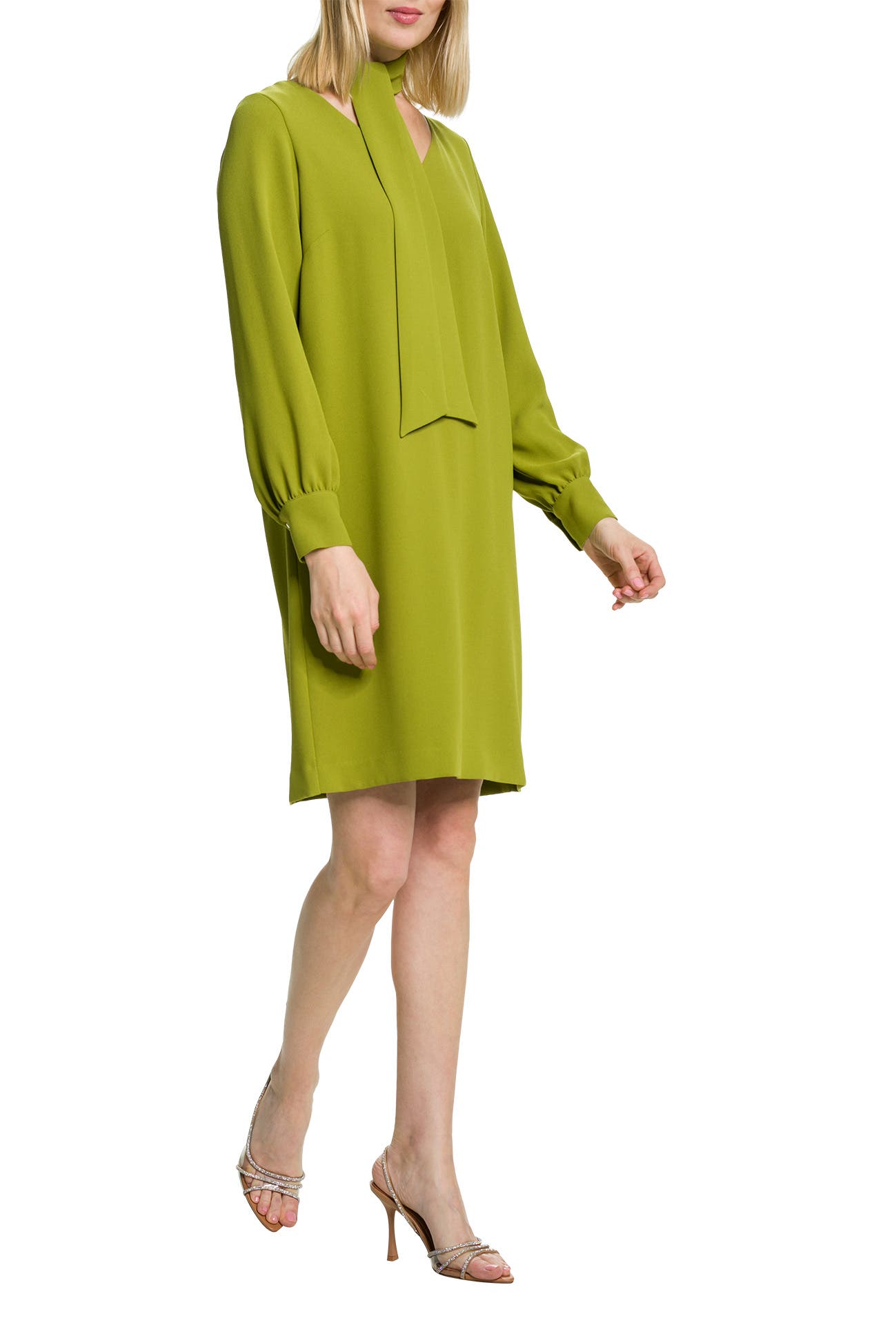 COMMA Kleid pistaziengrün » günstig online kaufen | Outletcity