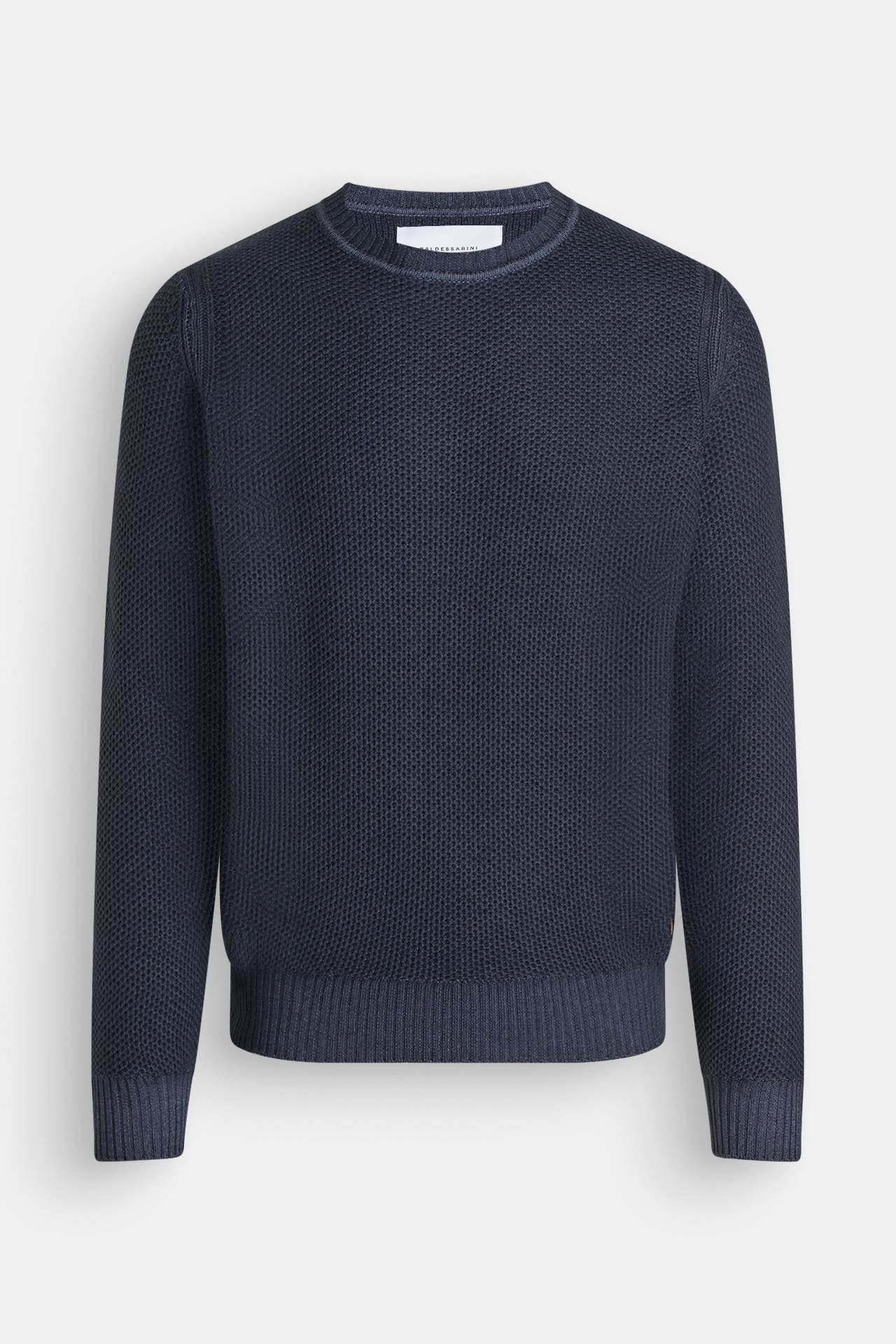 BALDESSARINI Schurwoll-Pullover dunkelblau, Bild 1