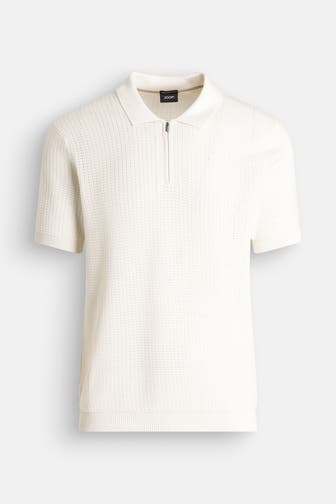 JOOP! Strick-Polo 'Vascor' weiß