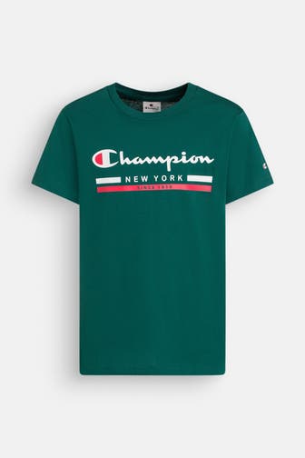 CHAMPION T-Shirt dunkelgrün