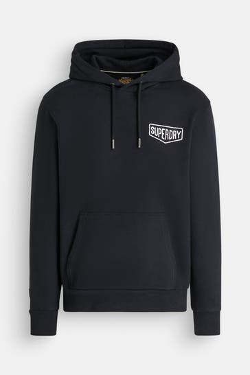 SUPERDRY Hoodie schwarz