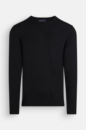 DANIELE FIESOLI Wollpullover schwarz