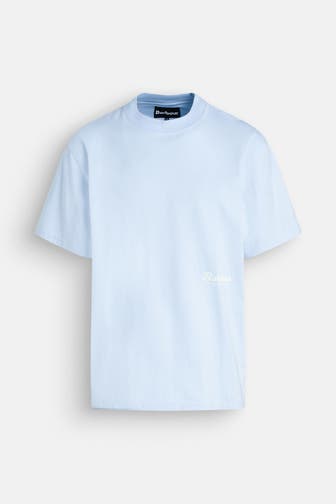 BARBOUR T-Shirt 'Newclyde' hellblau