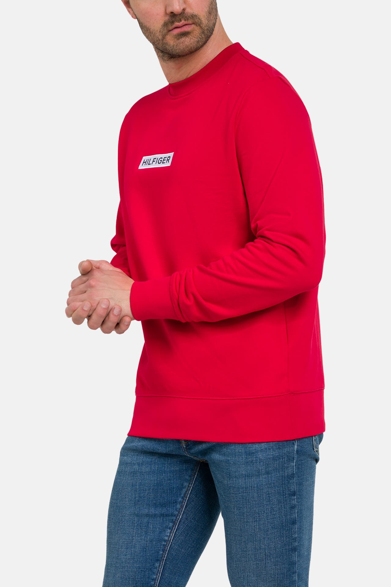 TOMMY HILFIGER Sweatshirt rot, Bild 1