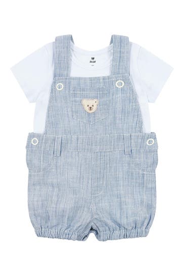 STEIFF Set: T-Shirt und Latzhose