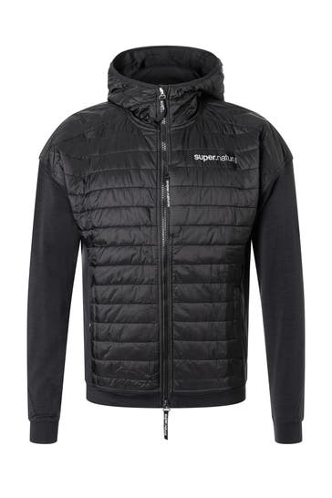 SUPER.NATURAL Midlayer 'Warm Up Aloof' schwarz