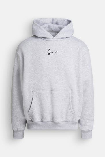 KARL KANI Hoodie 'Small Signature Essential' hellgrau