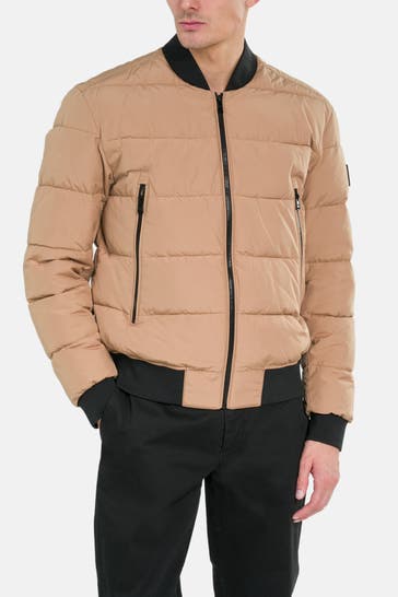 BOSS Stepp-Blouson 'Corbett' camel