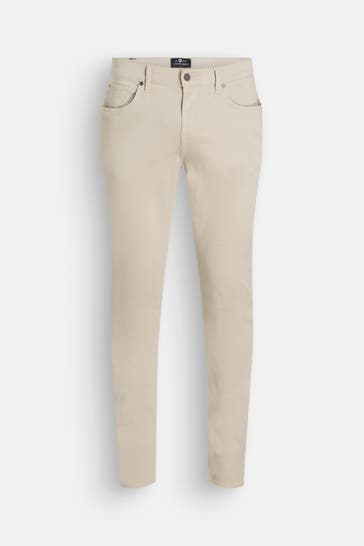 7 FOR ALL MANKIND Jeans 'Slimmy Tapered' beige