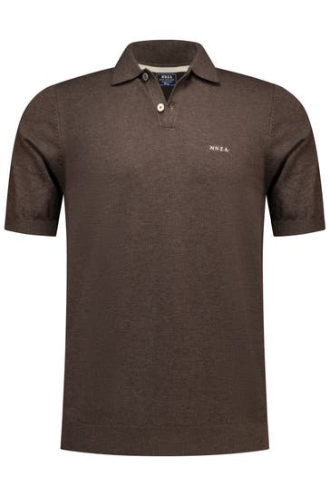 NEW ZEALAND AUCKLAND Polo-Shirt dunkelbraun