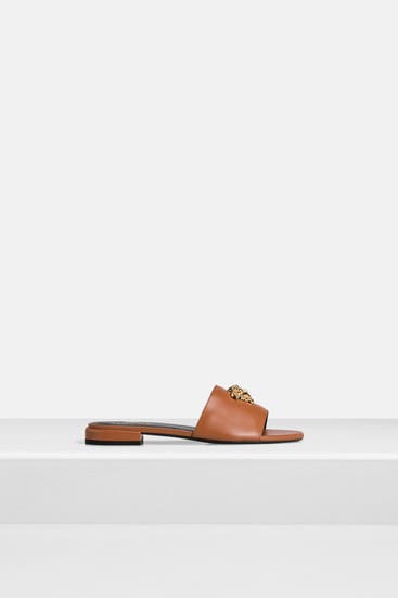 VERSACE - Sandalen braun