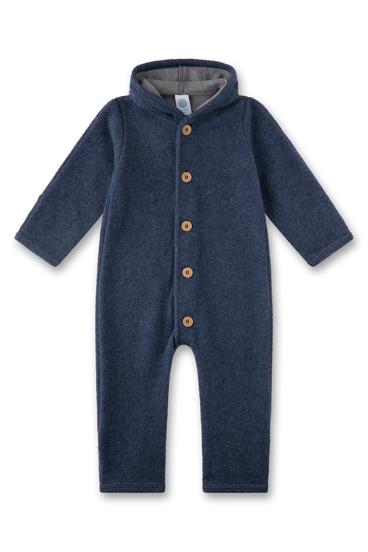 SANETTA Wollmix-Overall graublau, Bild 1