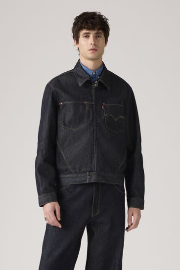 LEVI'S® Jeansjacke 'Trucker Twist' dunkelblau