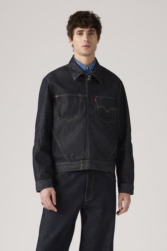 LEVI'S® Jeansjacke 'Trucker Twist' dunkelblau