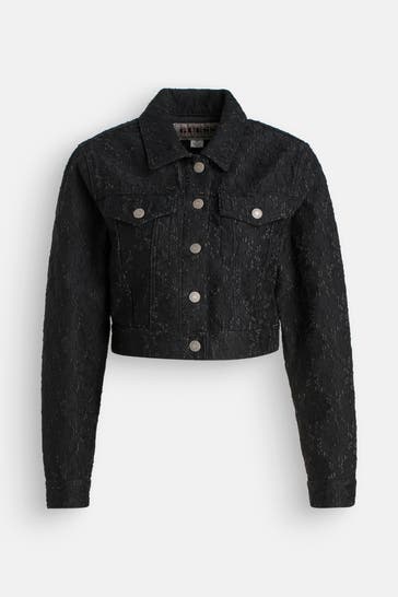 GUESS Jeansjacke schwarz