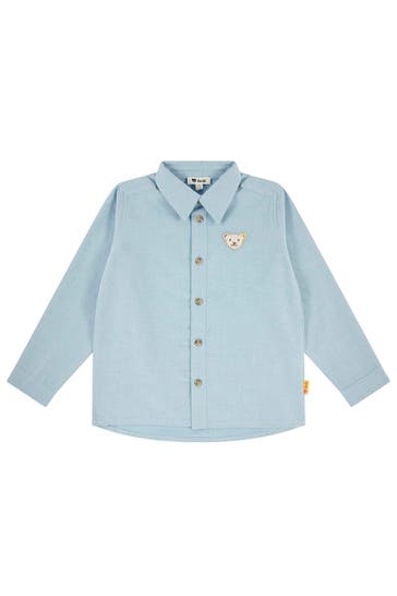 STEIFF Hemd taubenblau