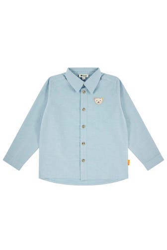 STEIFF Hemd taubenblau