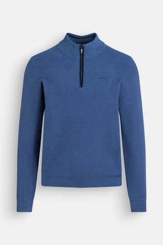 NEW ZEALAND AUCKLAND Strick-Troyer azurblau