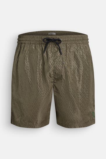 GUESS Badeshorts oliv