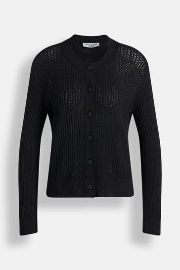 MARC O'POLO DENIM Strickjacke schwarz
