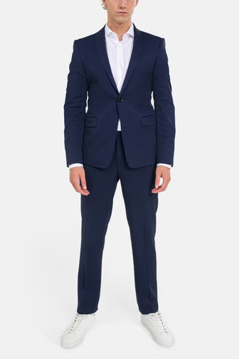 EMPORIO ARMANI Wollmix-Anzug dunkelblau