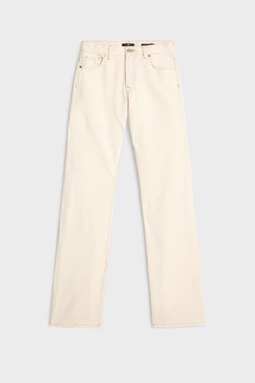 7 FOR ALL MANKIND Jeans ecru straight