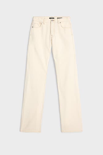 7 FOR ALL MANKIND Jeans ecru straight