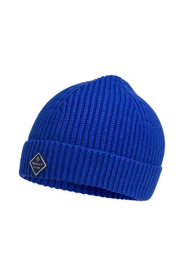 GANT Strickmütze königsblau