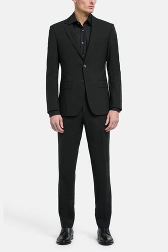 BOSS Anzug 'Huge' schwarz