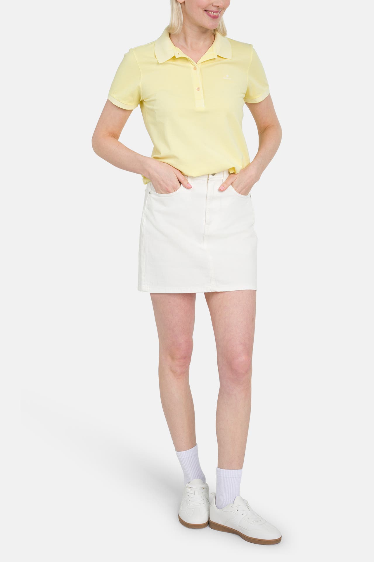 GANT Jeansrock weiß, Bild 1