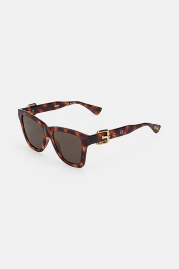 MOSCHINO Sonnenbrille braun tortoise