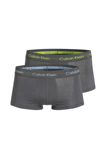 CK JEANS 2er-Pack Boxer Trunks dunkelgrau