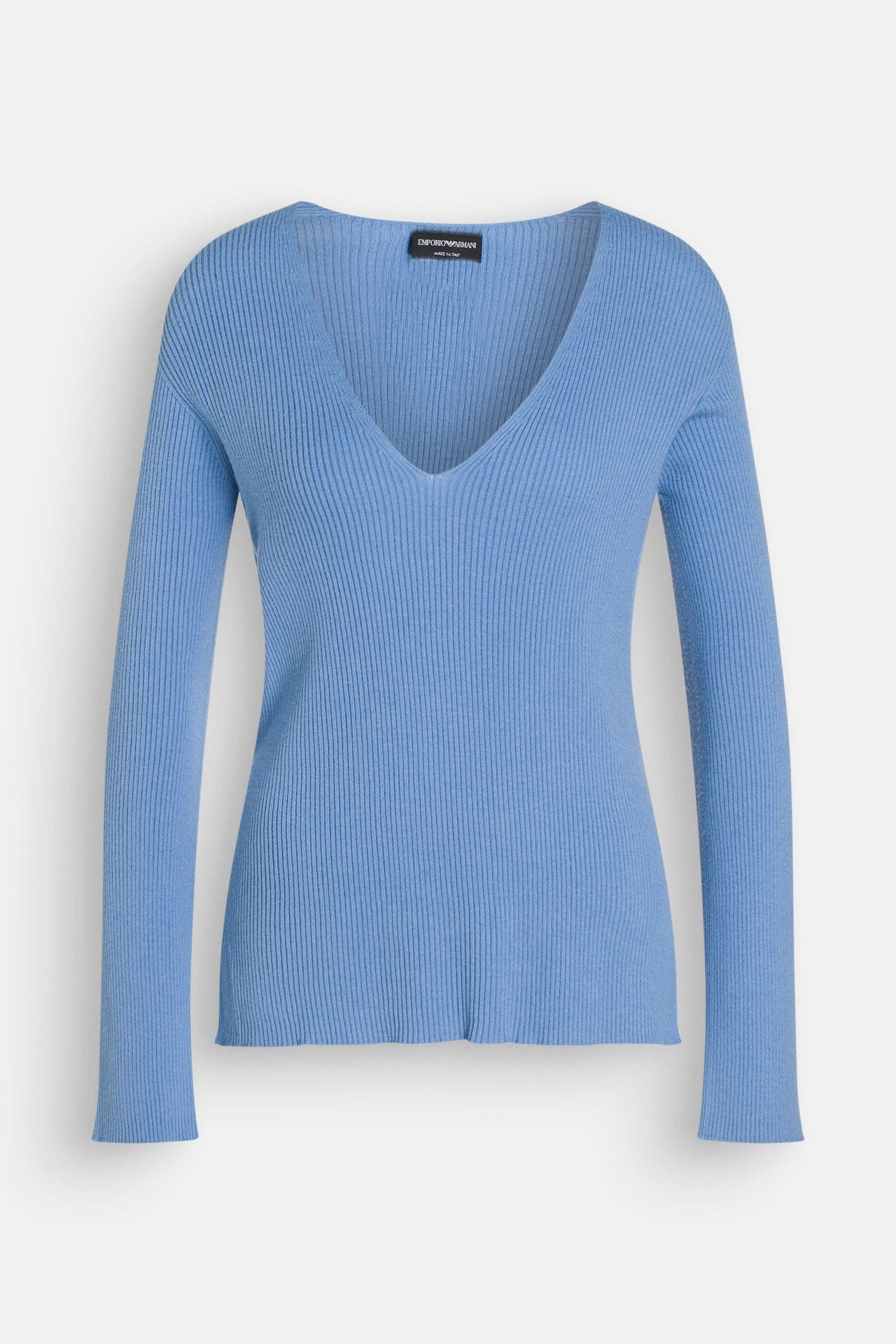 EMPORIO ARMANI Strickpullover taubenblau, Bild 1